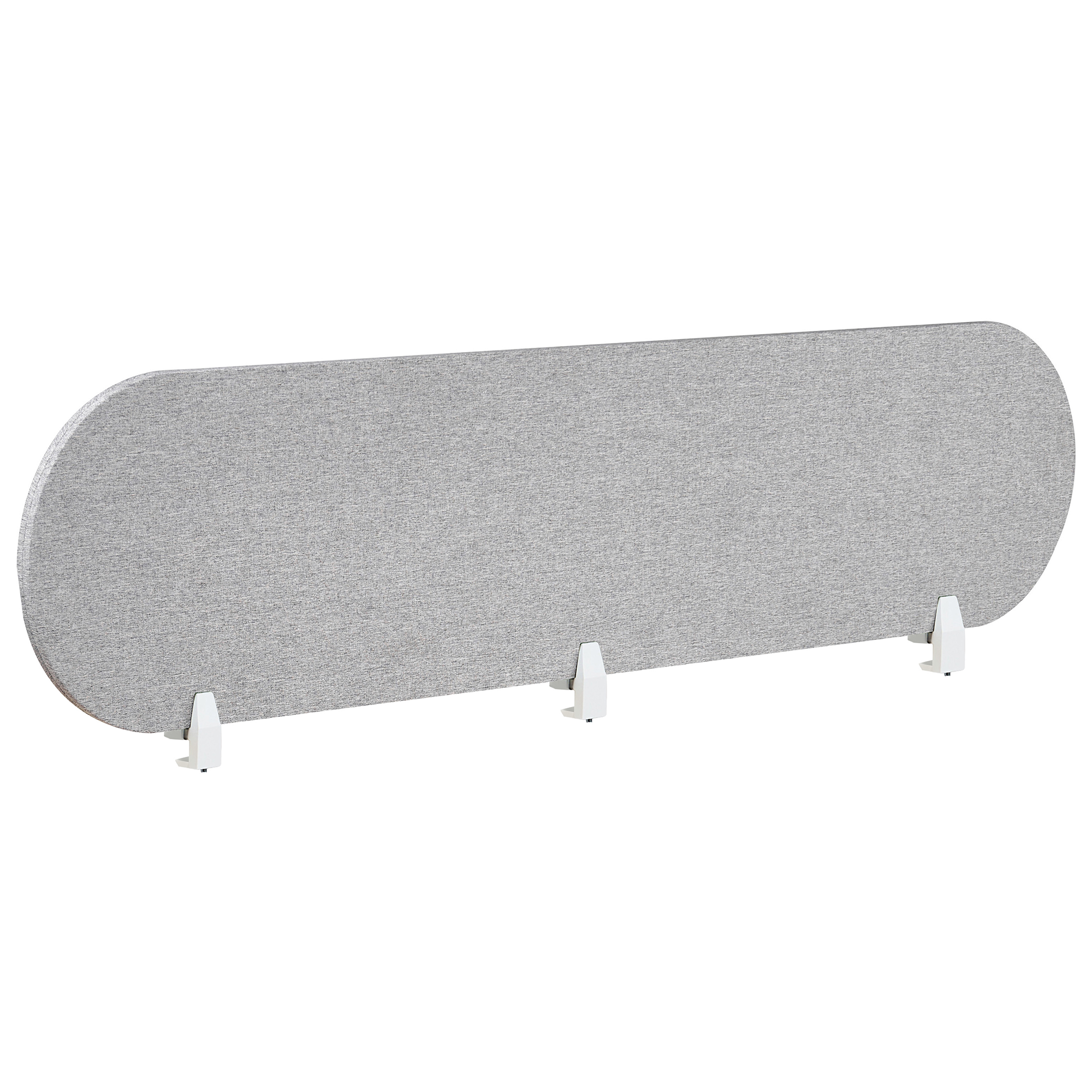 Skiljevägg för skrivbord SPARKY 180 x 40 cm Ljusgrå