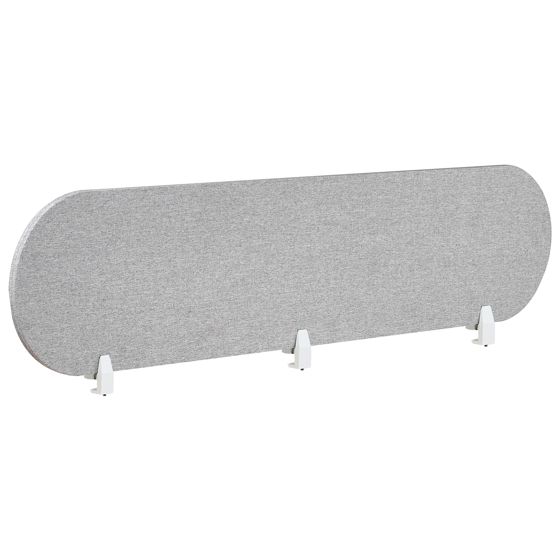 Skiljevägg för skrivbord SPARKY 180 x 40 cm Ljusgrå