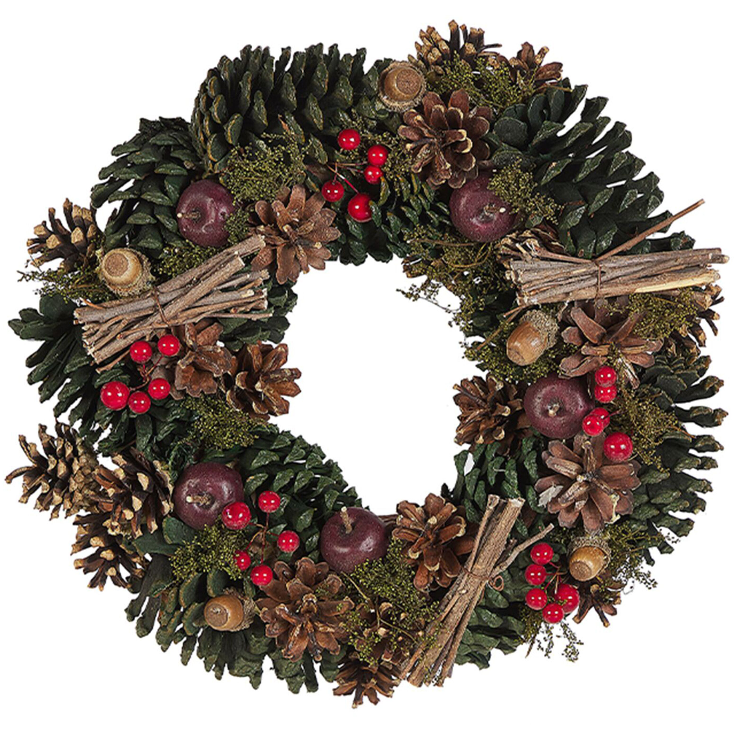 Julkrans NURMES 35 cm Grön