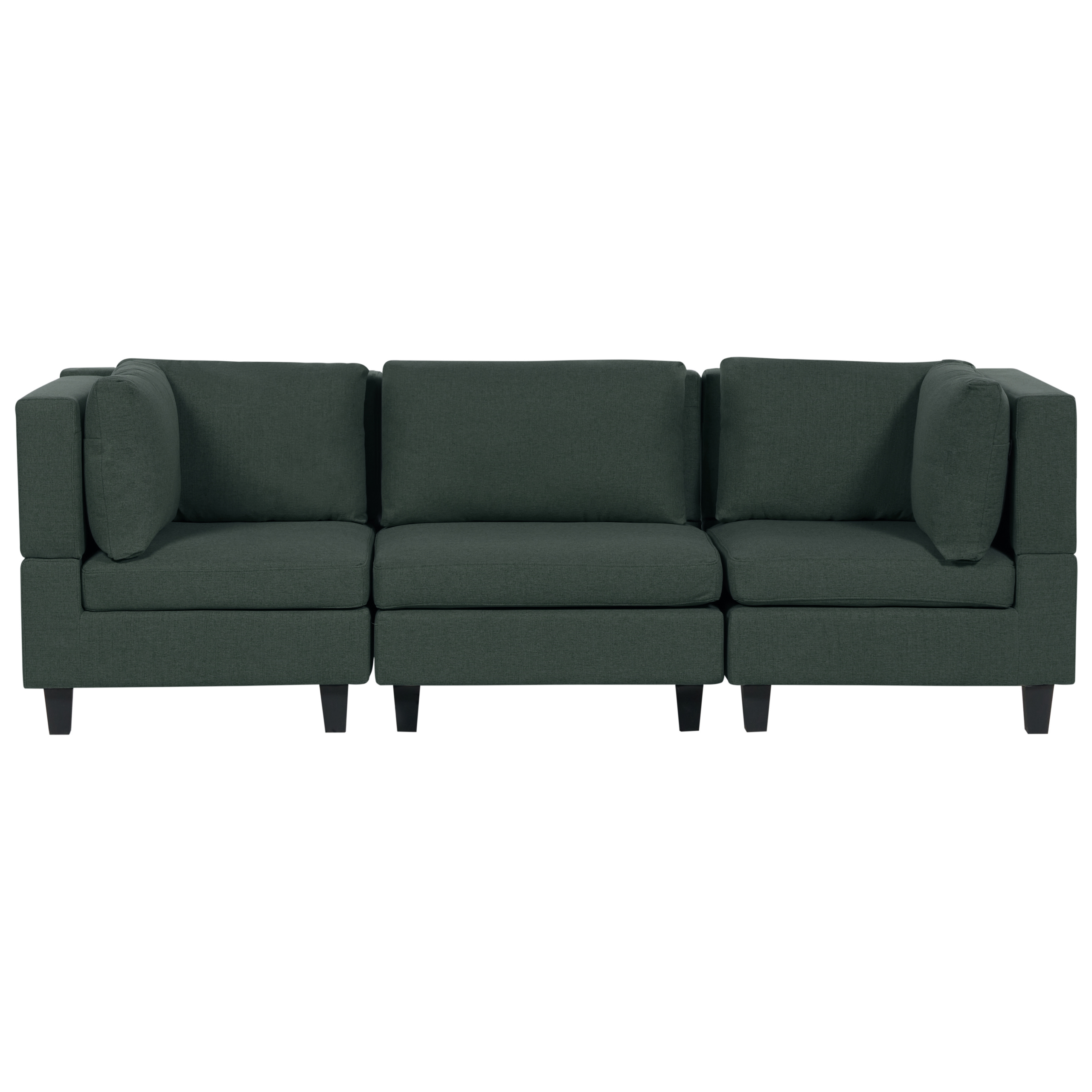 Modulsoffa 3-sits UNSTAD Mörkgrön