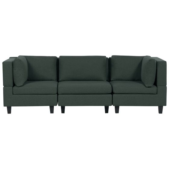 Modulsoffa 3-sits UNSTAD Mörkgrön
