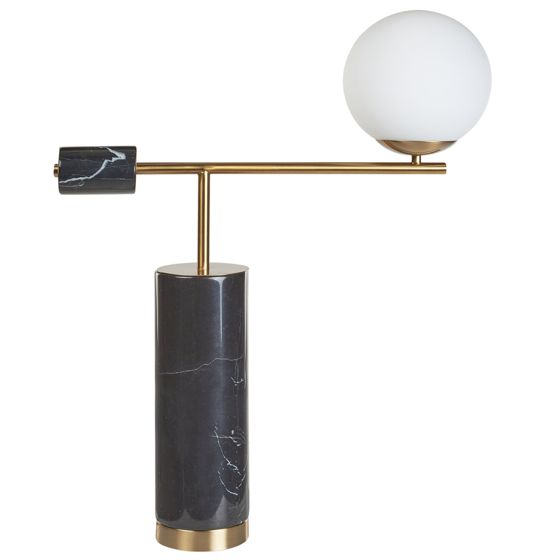 Bordslampa HONDO Sten Svart