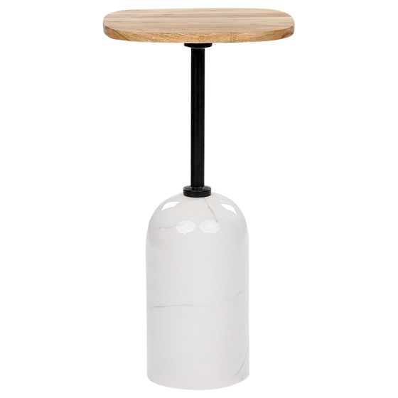 Sidobord OASIS Metall Vit