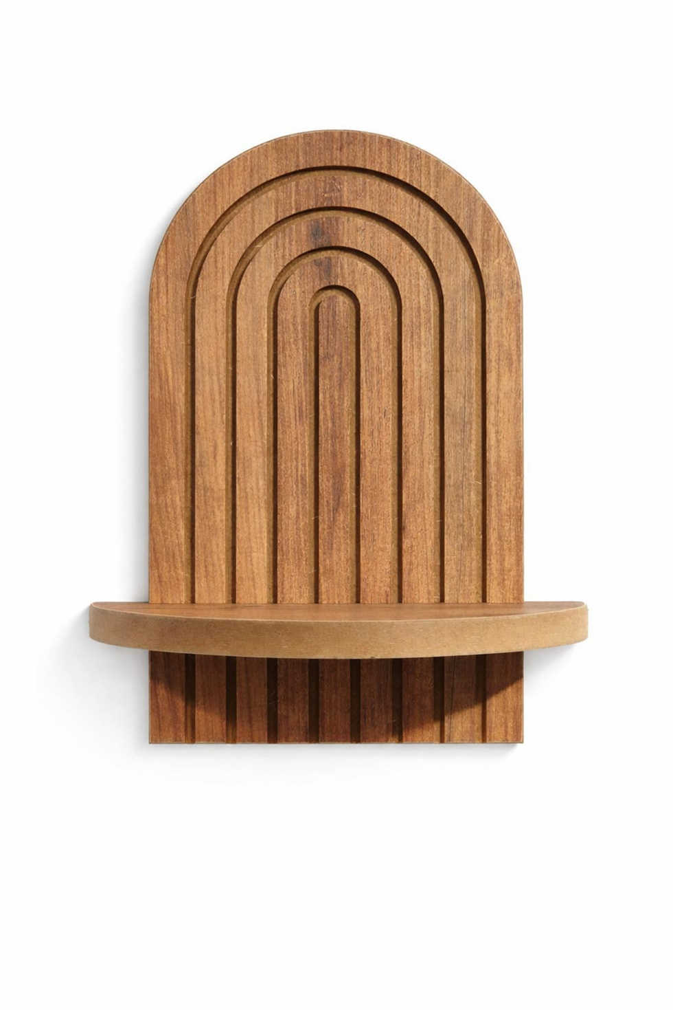 Norda Design Modern vägghylla, 20x35x13 cm | 100% melaminbelagd spånskiva, 18 mm tjock | Skandinavisk design