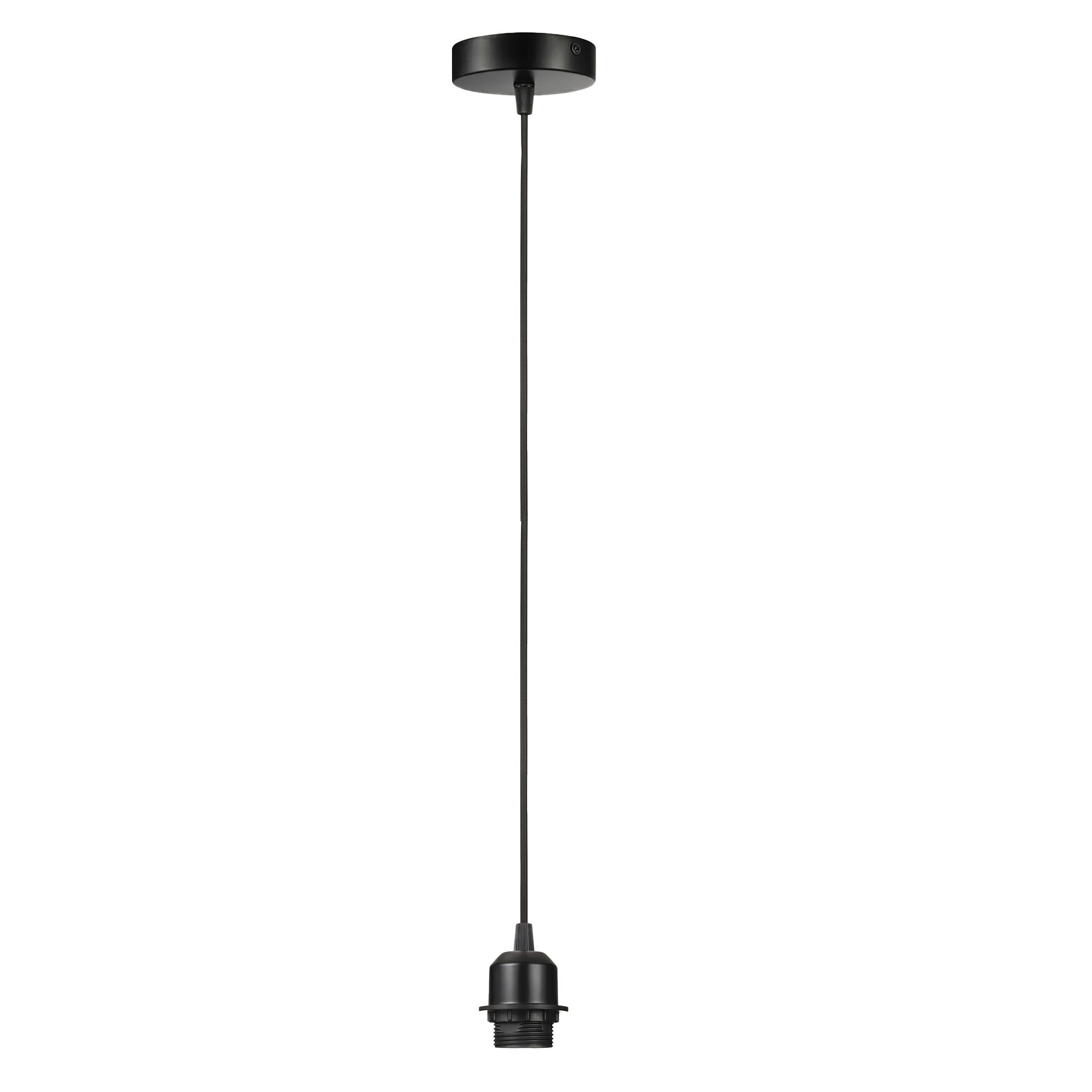 TOOLIGHT förlängningssladd för lampor APP1955-2-W, Svart, 6x10x180cm
