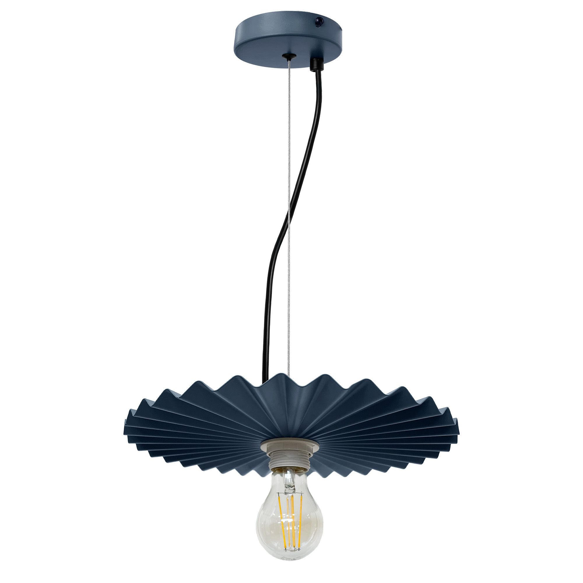 TOOLIGHT hängande taklampa APP1456-1CP 30CM Blå 30x30x4cm
