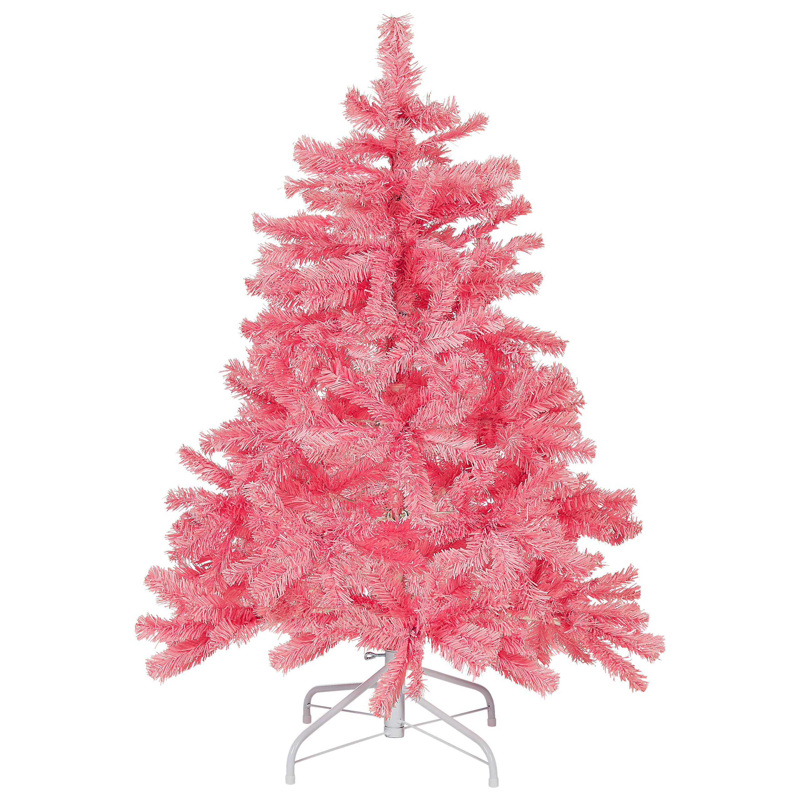Konstgjord julgran FARNHAM 120 cm Rosa
