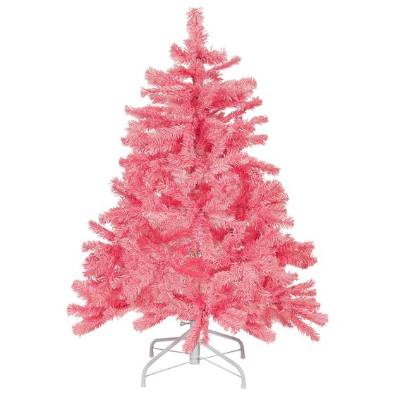 Konstgjord julgran FARNHAM 120 cm Rosa