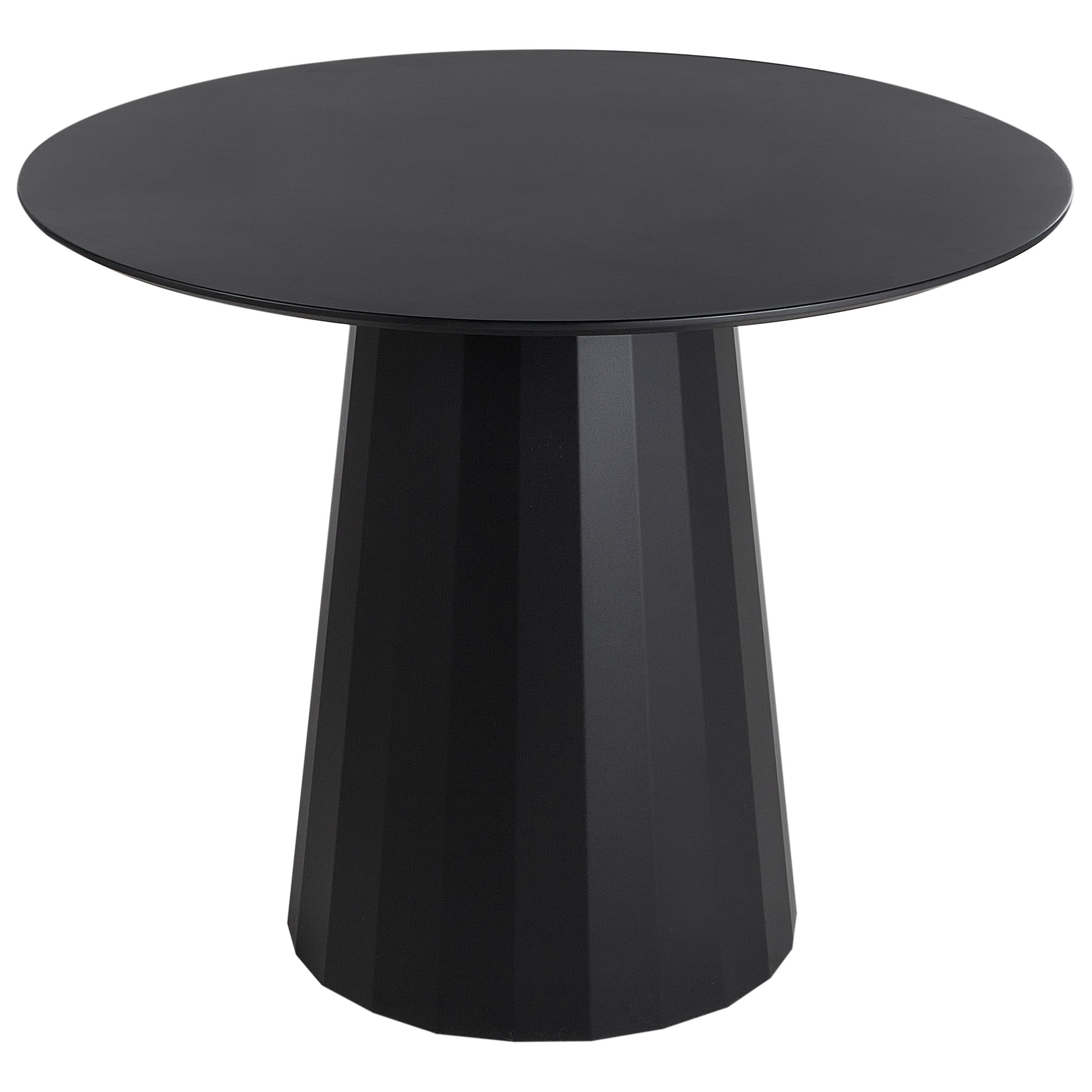 Matbord PLATO Svart 100 cm 100 cm Metall