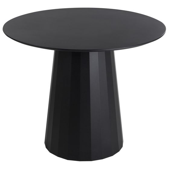Matbord PLATO Svart 100 cm 100 cm Metall