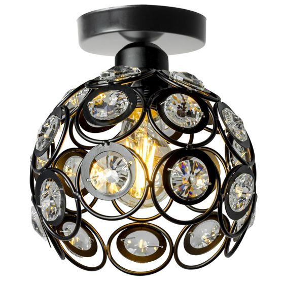TOOLIGHT hängande taklampa APP203-1C Svart 17x18x17cm