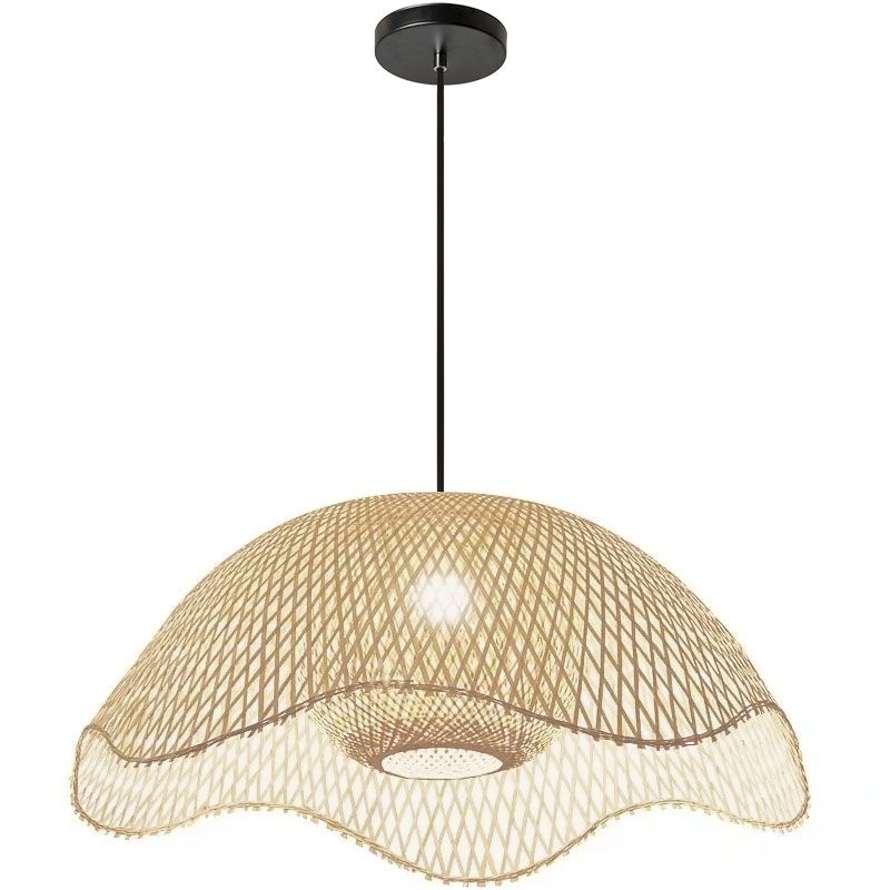 TOOLIGHT hängande taklampa APP1633-1CP BOHO Beige 50x50x28cm