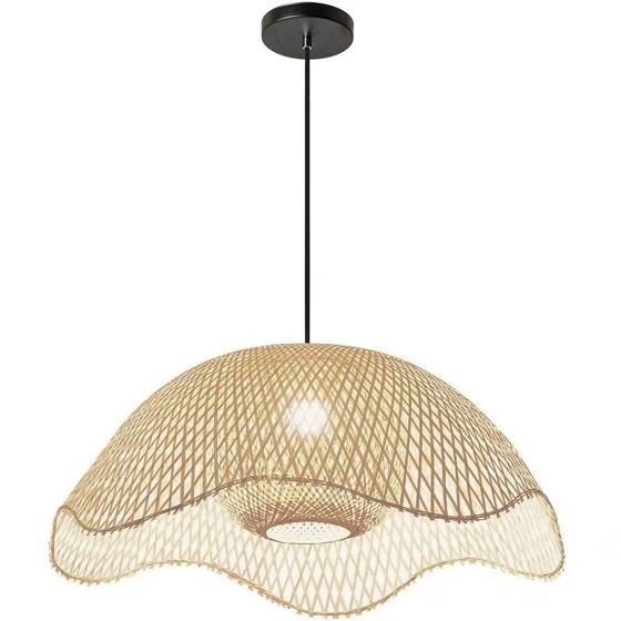 TOOLIGHT hängande taklampa APP1633-1CP BOHO Beige 50x50x28cm