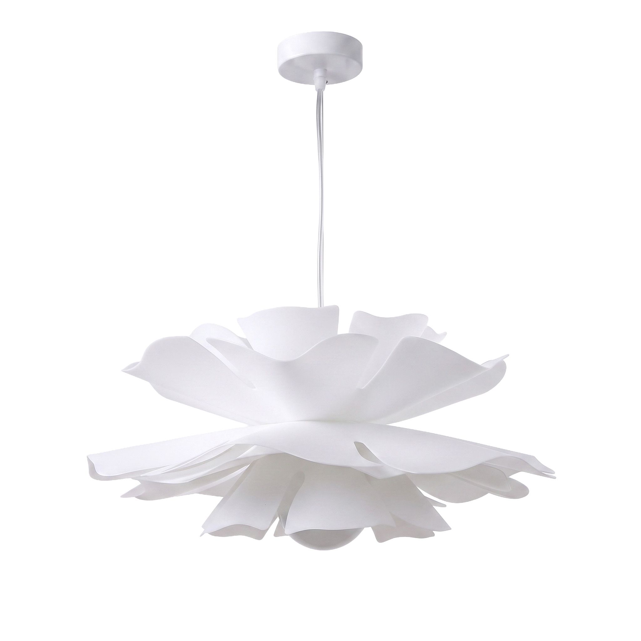 TOOLIGHT taklampa hängande APP1953-CP WHITE vit, 50x50x20cm