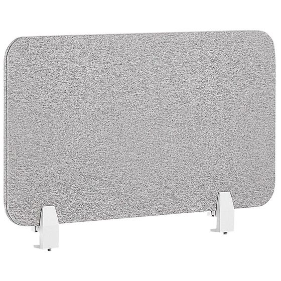Skiljevägg för skrivbord WALLY 72 x 40 cm Ljusgrå