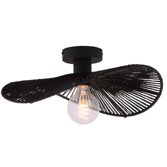 TOOLIGHT taklampa APP1832-1C Svart 41x41x17cm