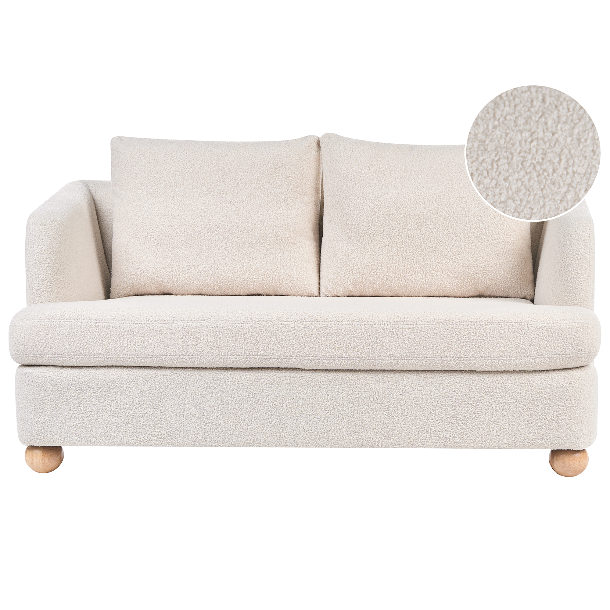 Soffa 2-sits RATTVIK Bouclé Off-White