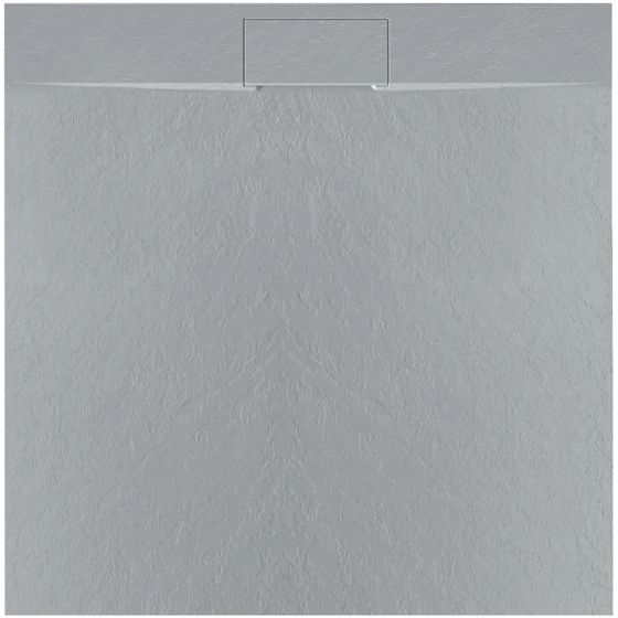 REA Duschkar BAZALT 90x90 Grå, 90x90x2,5cm