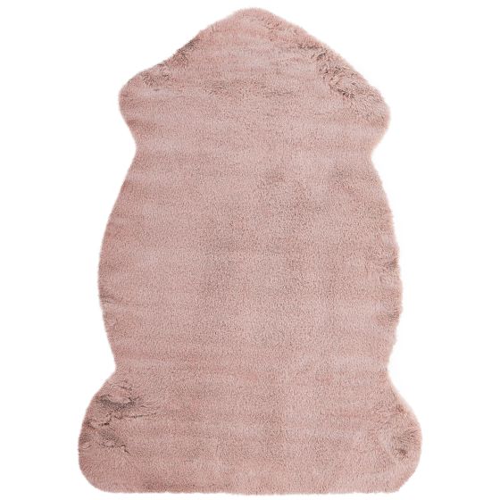 Fuskpälsmatta UNDARA Rosa 60 x 90 cm