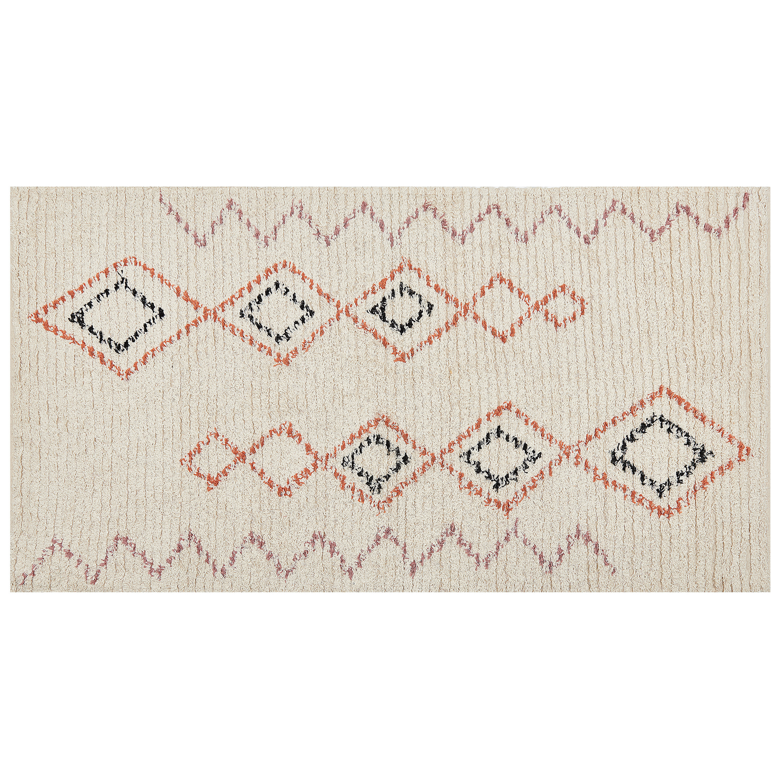 Matta GUWAHATI Beige 80 x 150 cm Bomull