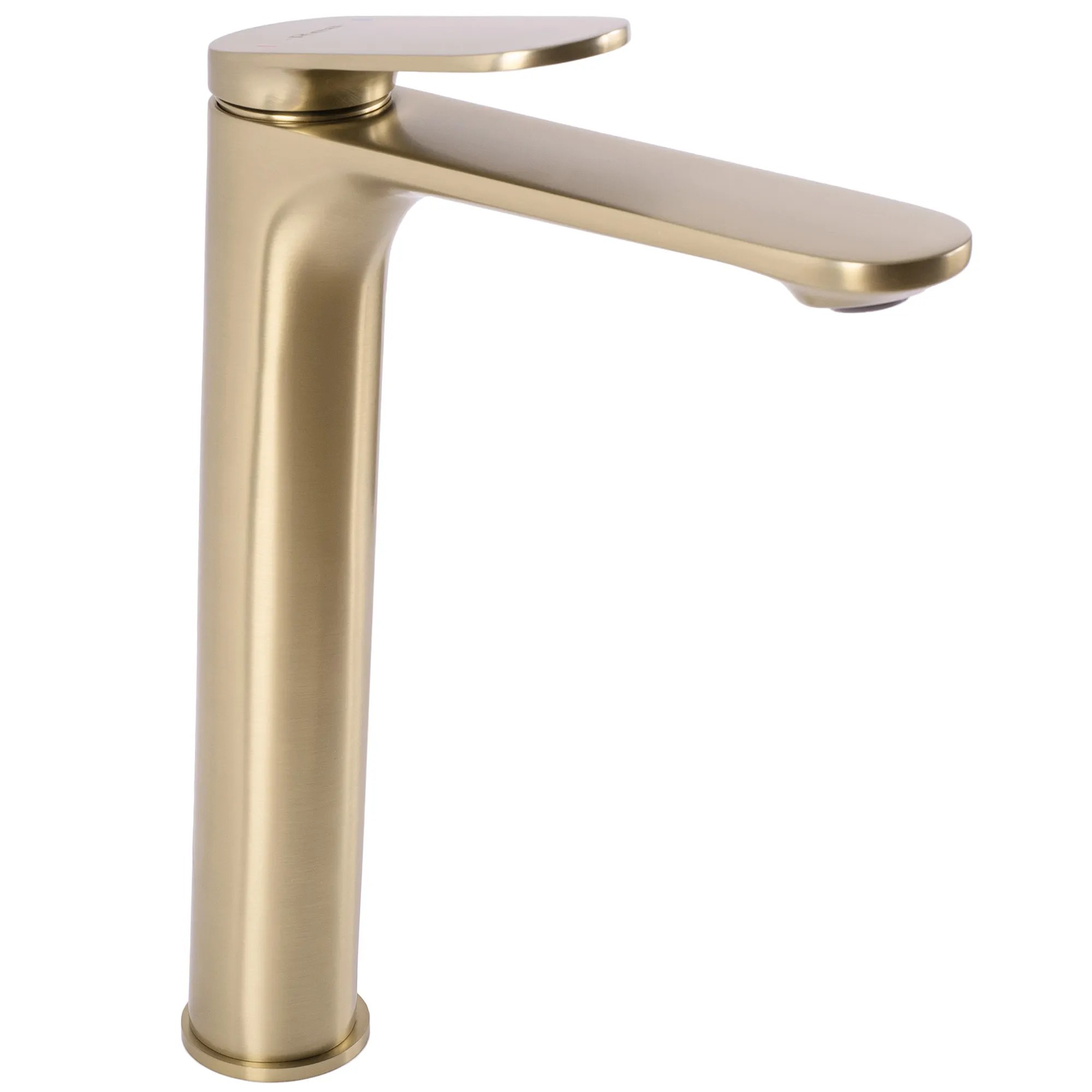REA Tvättställsblandare MARCO Hög Borstat Guld, 17,7x13,5x27,5cm