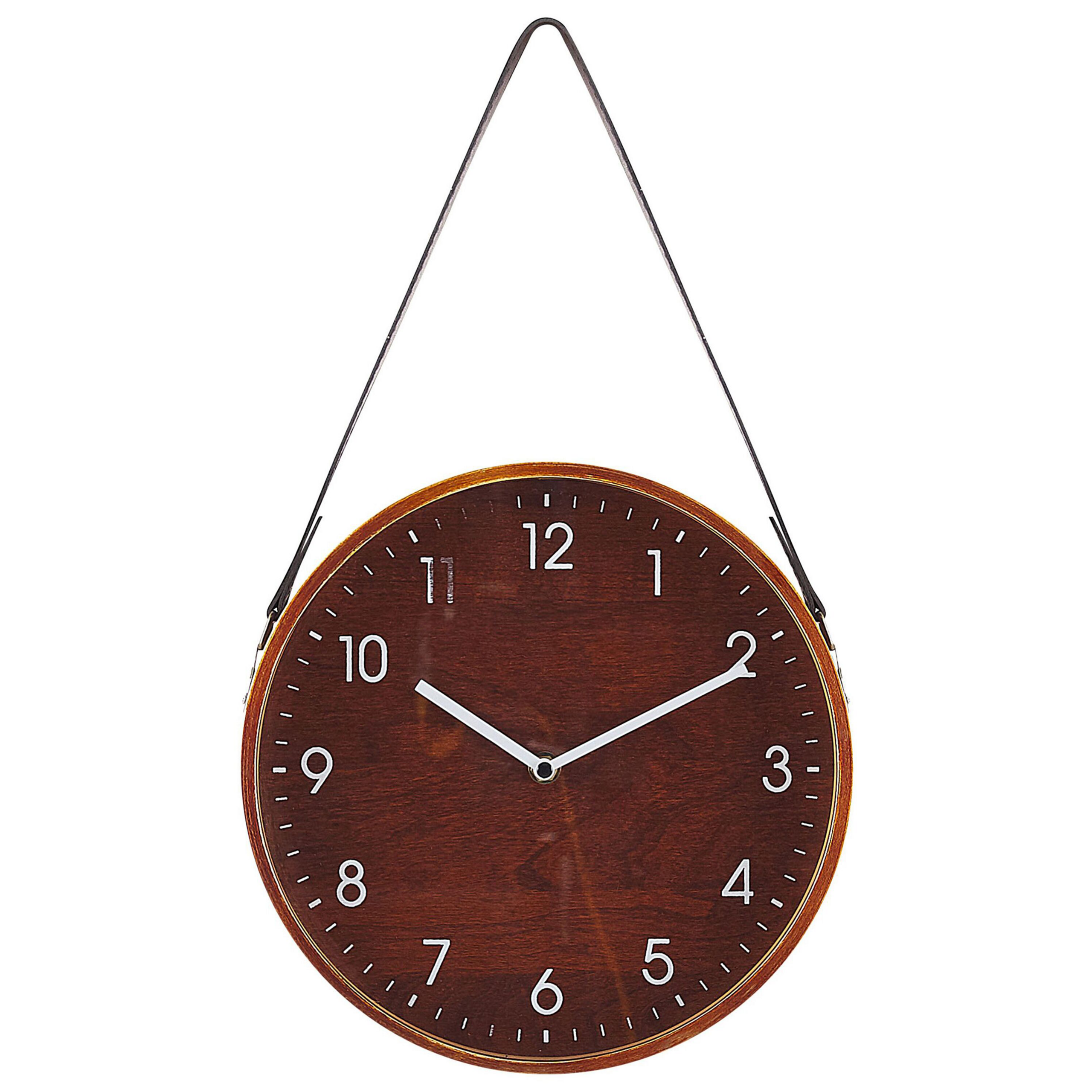Väggklocka RENENS 26 cm Brun