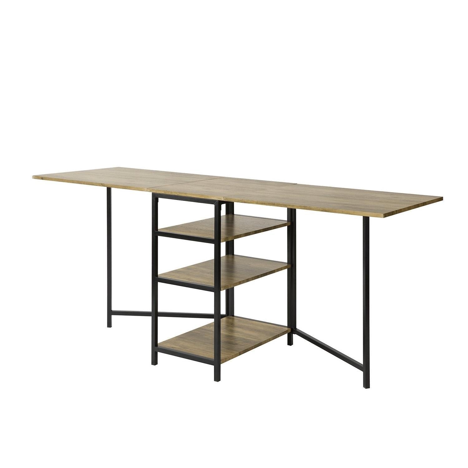 SoBuy, Matbord med hyllor Köksbord, FWT62-N