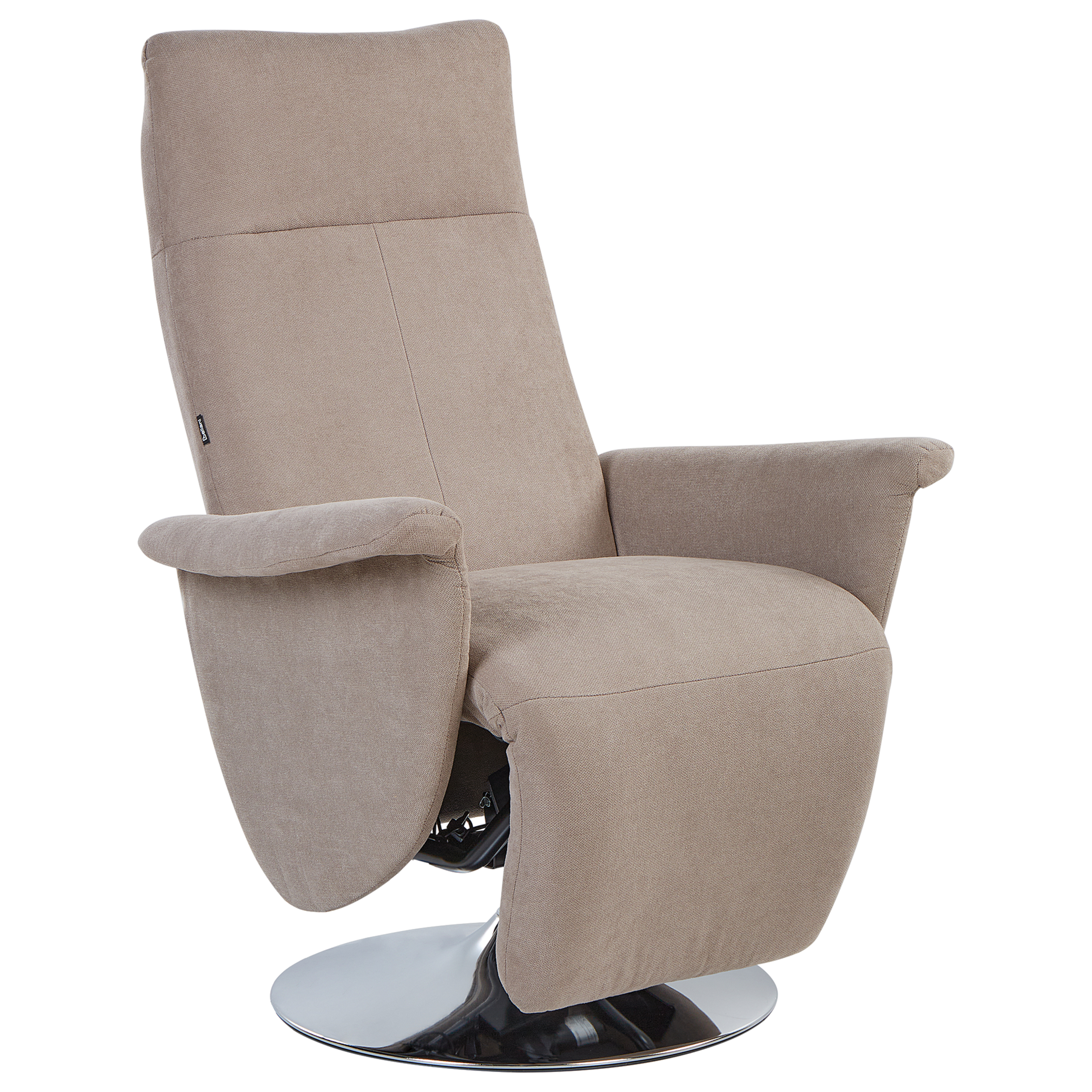 Reclinerfåtölj PRIME Inklusive fotstöd Taupe