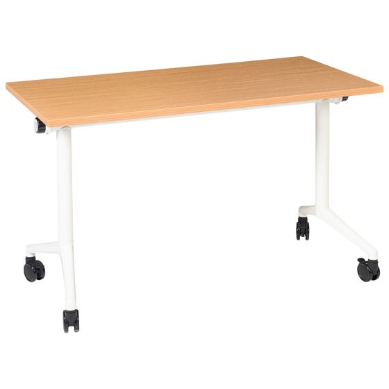 Hopfällbart skrivbord CAVI 120 cm 60 cm Brun