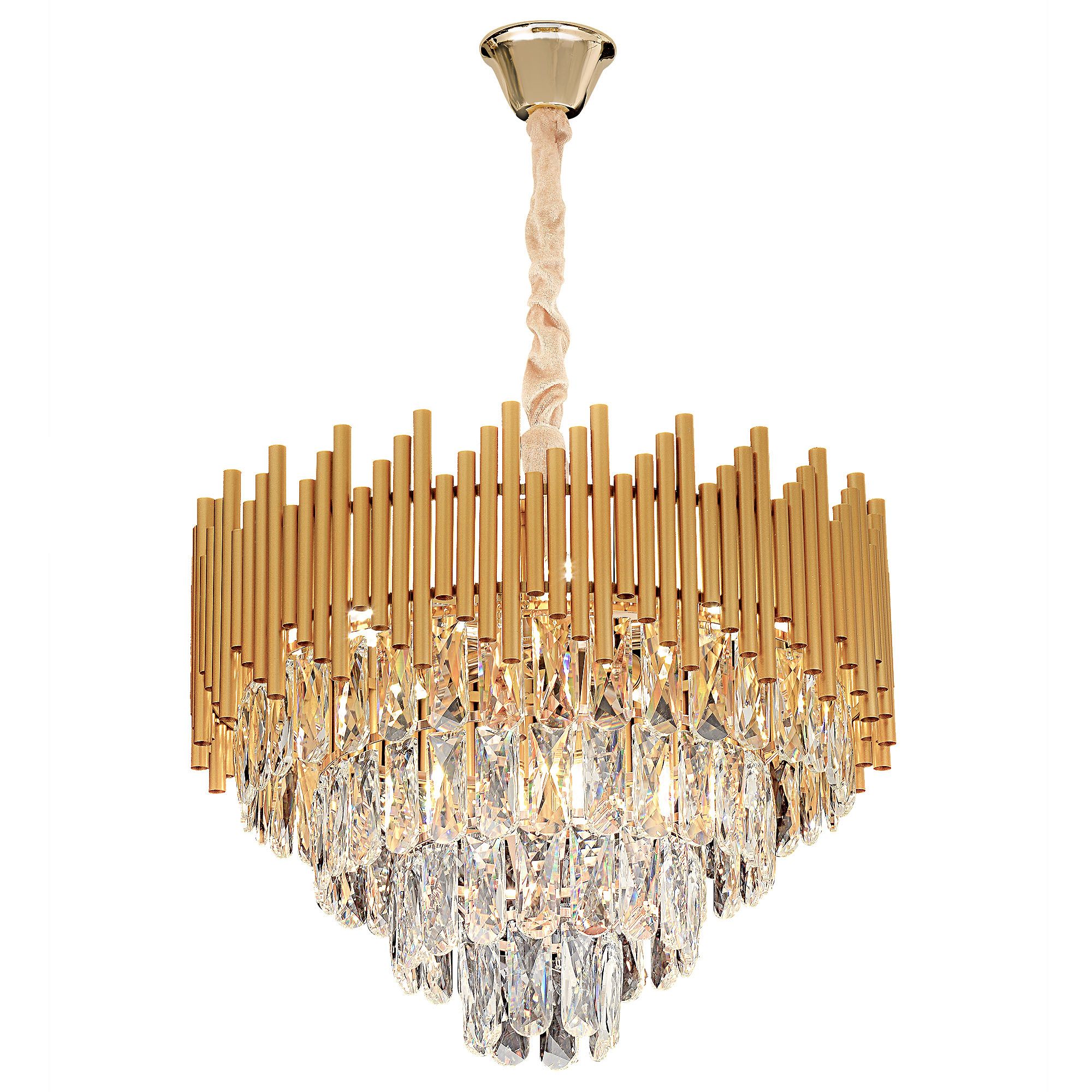 TOOLIGHT hängande taklampa G062-CP 50CM Guld 85x47x40cm