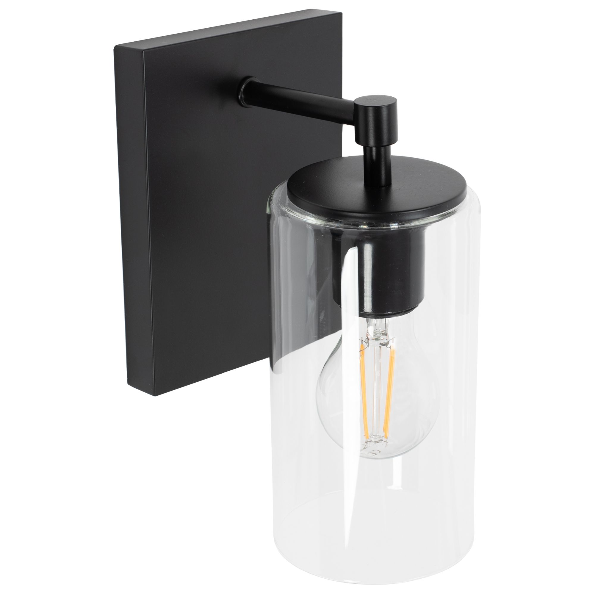TOOLIGHT vägglampa APP1222-1W Svart 16x13x24cm