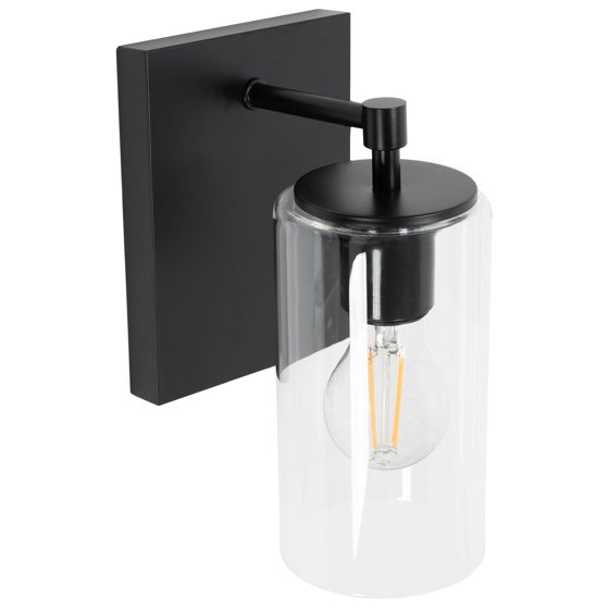 TOOLIGHT vägglampa APP1222-1W Svart 16x13x24cm