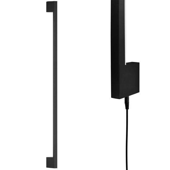 TOOLIGHT vägglampa LHJ063-W 80cm LED Svart 80x1,5x4cm