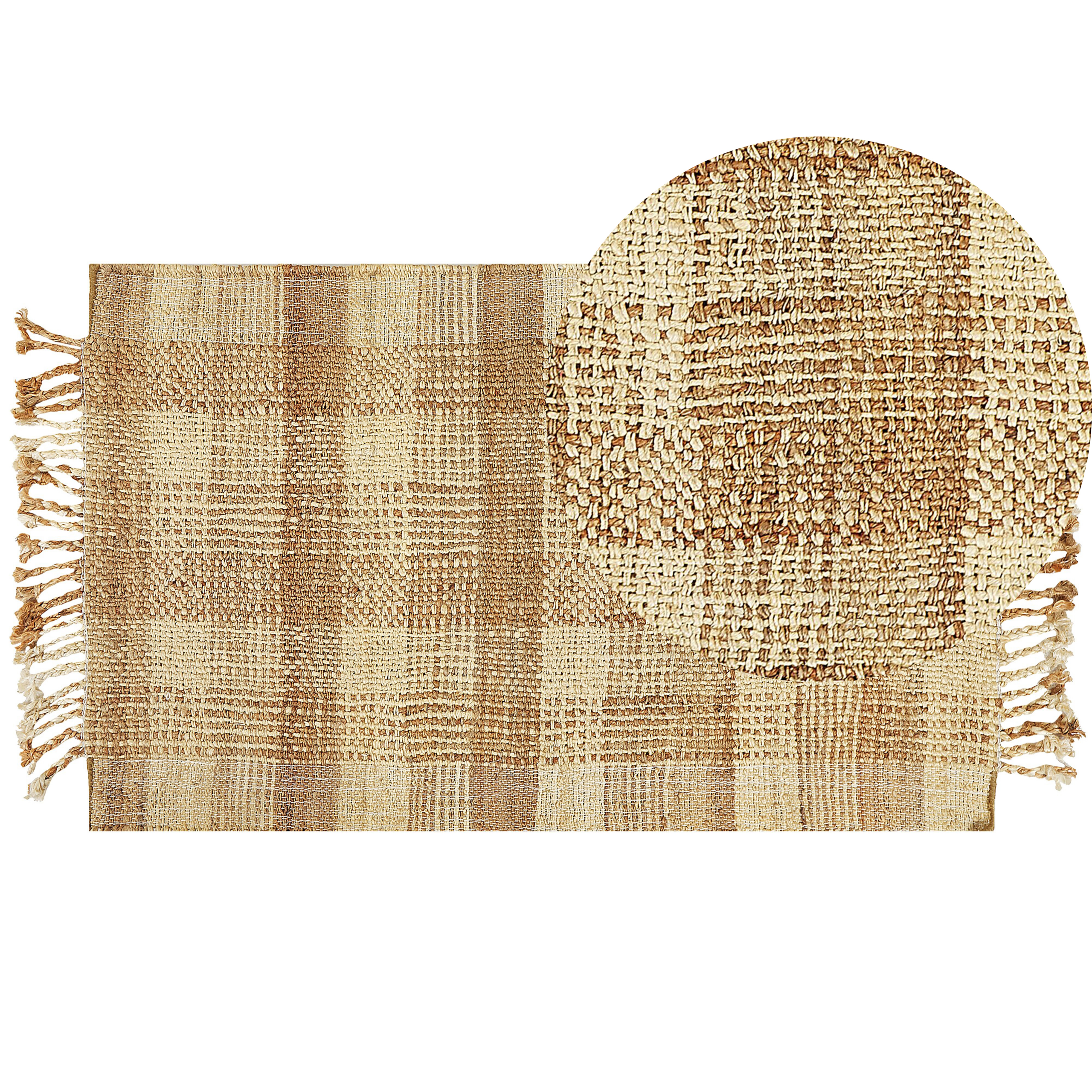 Matta BERISSA Beige 80 x 150 cm Jute