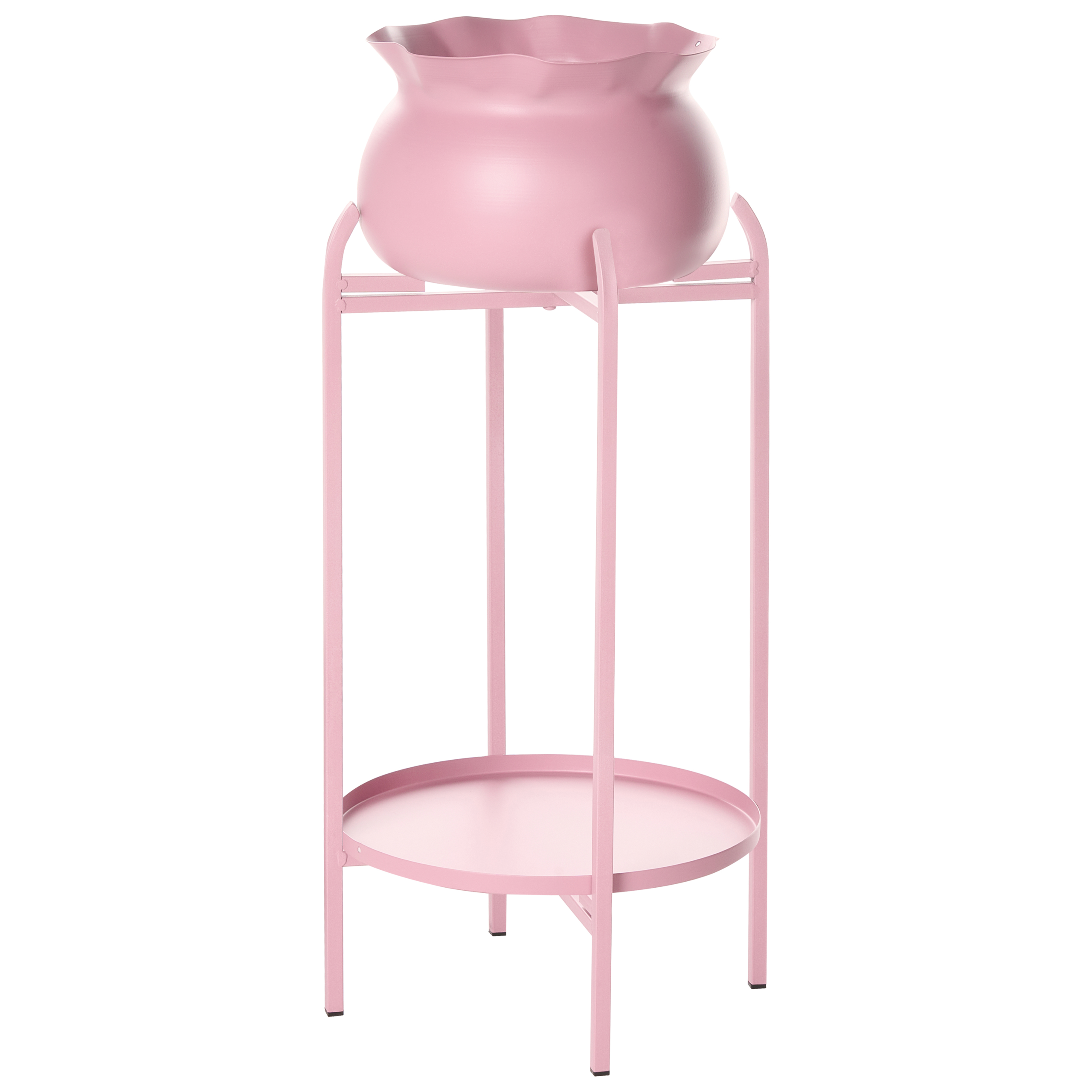 Växtställ MOKUREN 25 cm Metall Rosa