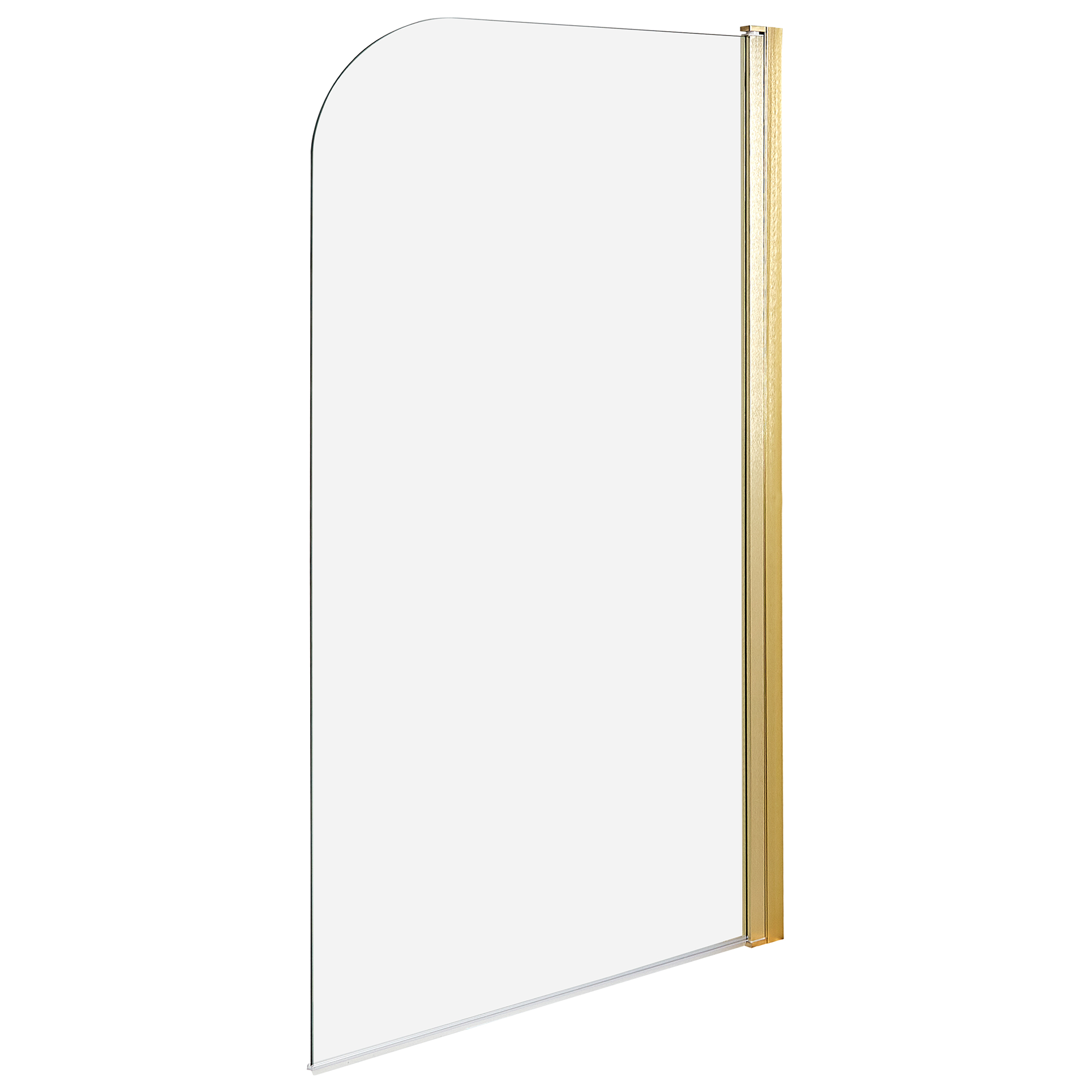 Badkarsskärm LAPAN 1400 x 800 mm Guld