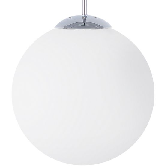 Pendellampa BARROW Glas Vit