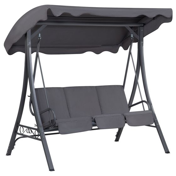 Hammock GARBO Metall Mörkgrå