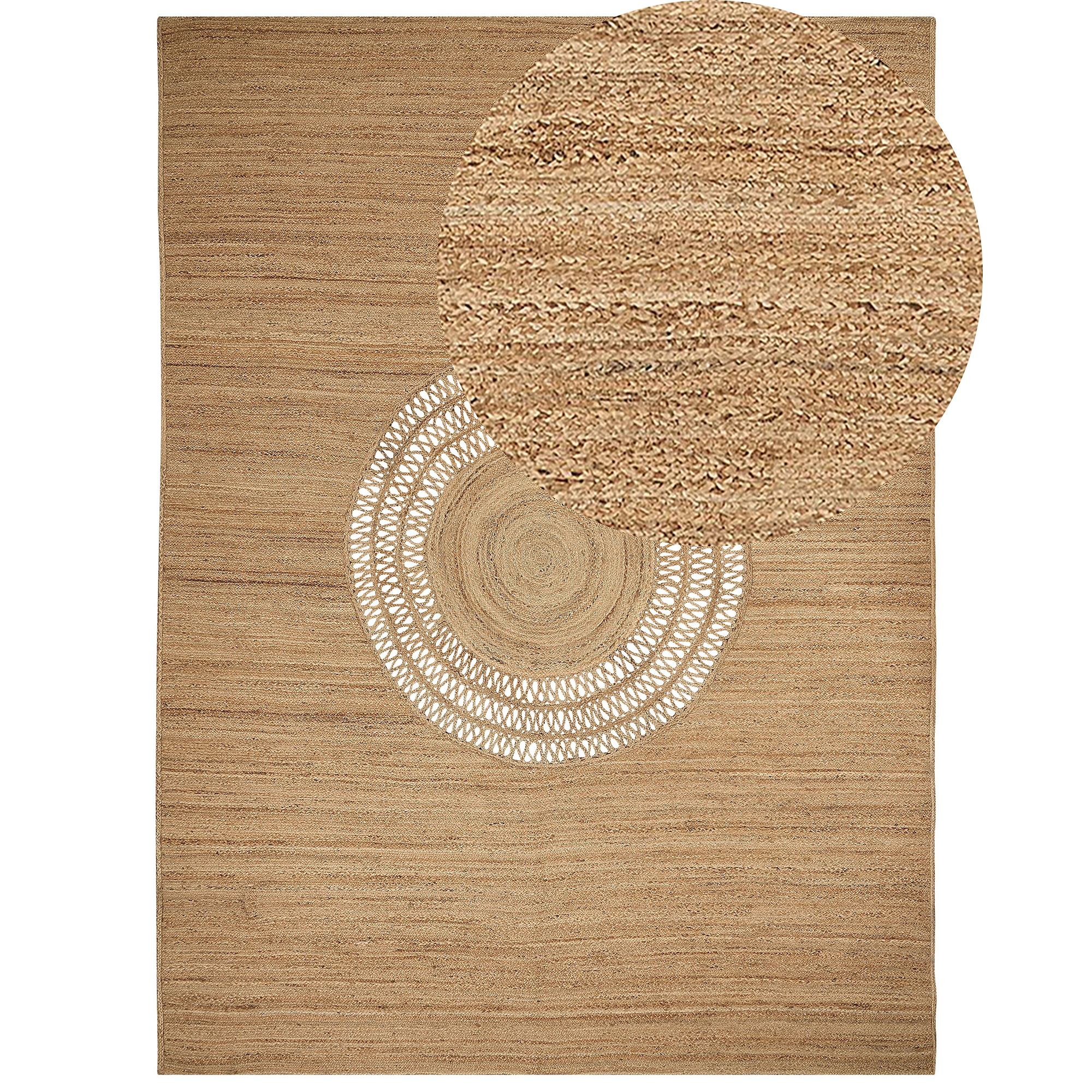 Matta BOGAZOREN Beige 300 x 400 cm Jute