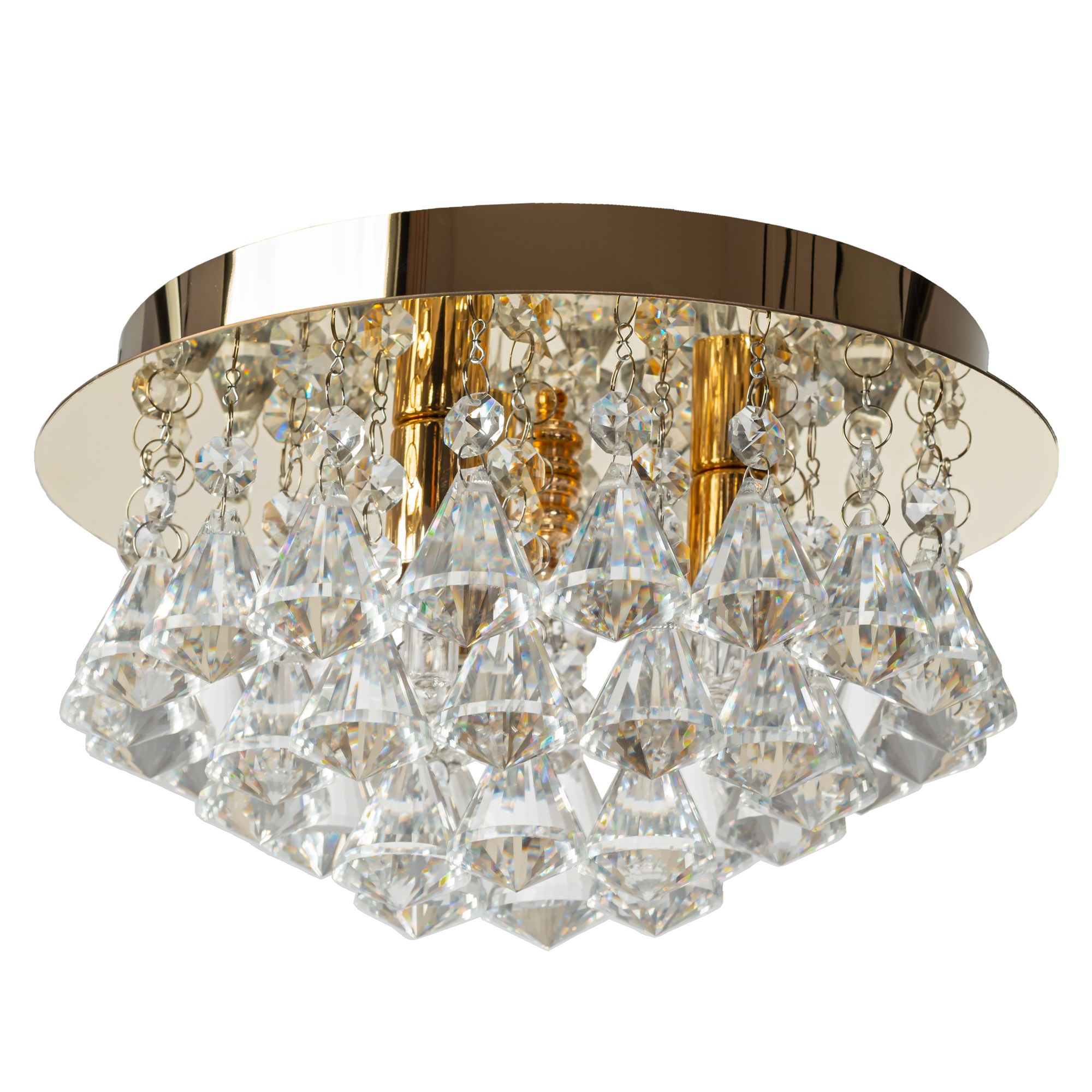 TOOLIGHT taklampa APP1038-C Guld 25x25x14,5cm