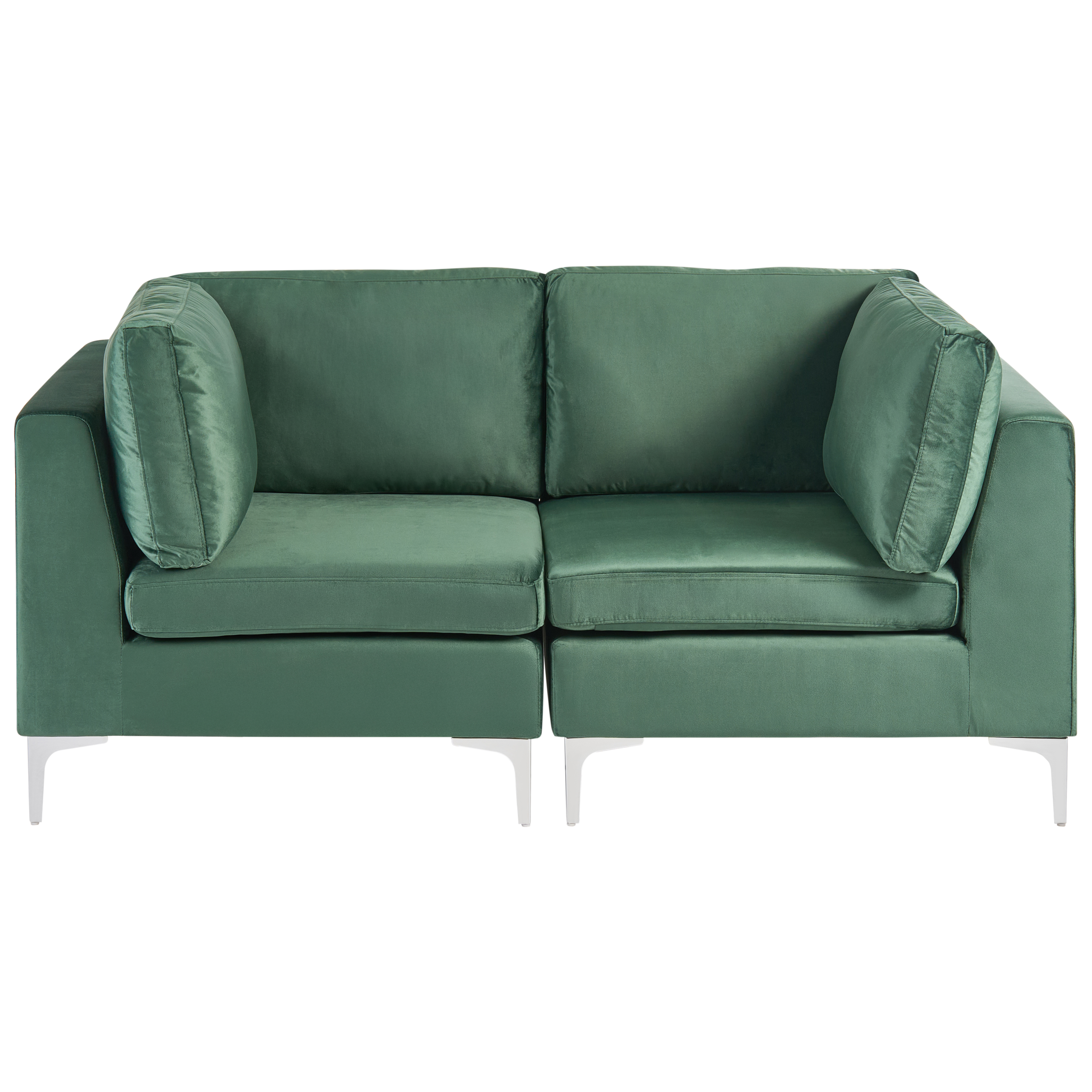 Modulsoffa 2-sits EVJA Sammet Grön