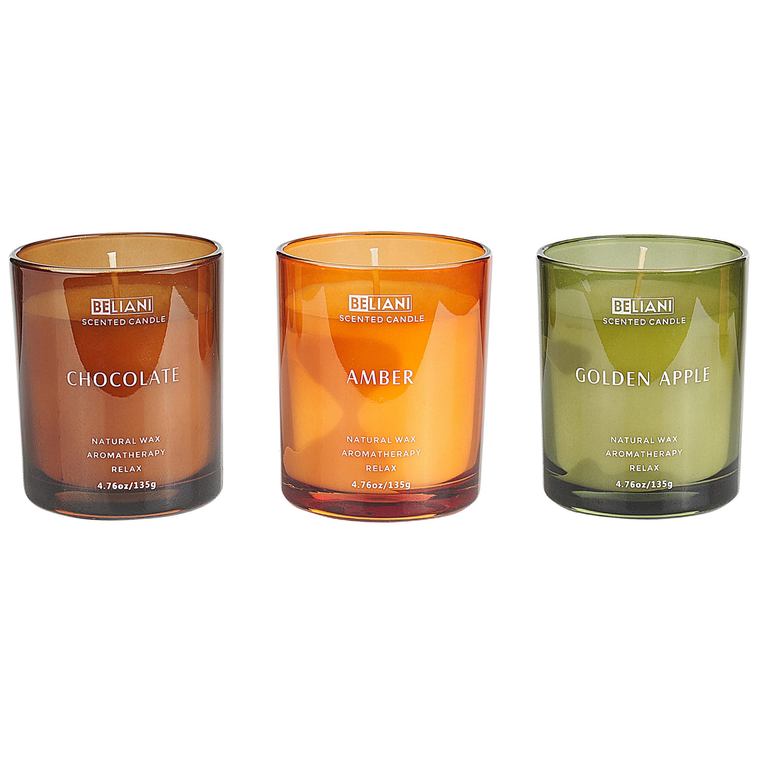 Doftljus 3-pack SHEER JOY Sojavax Fruktiga doftnoter Friska doftnoter