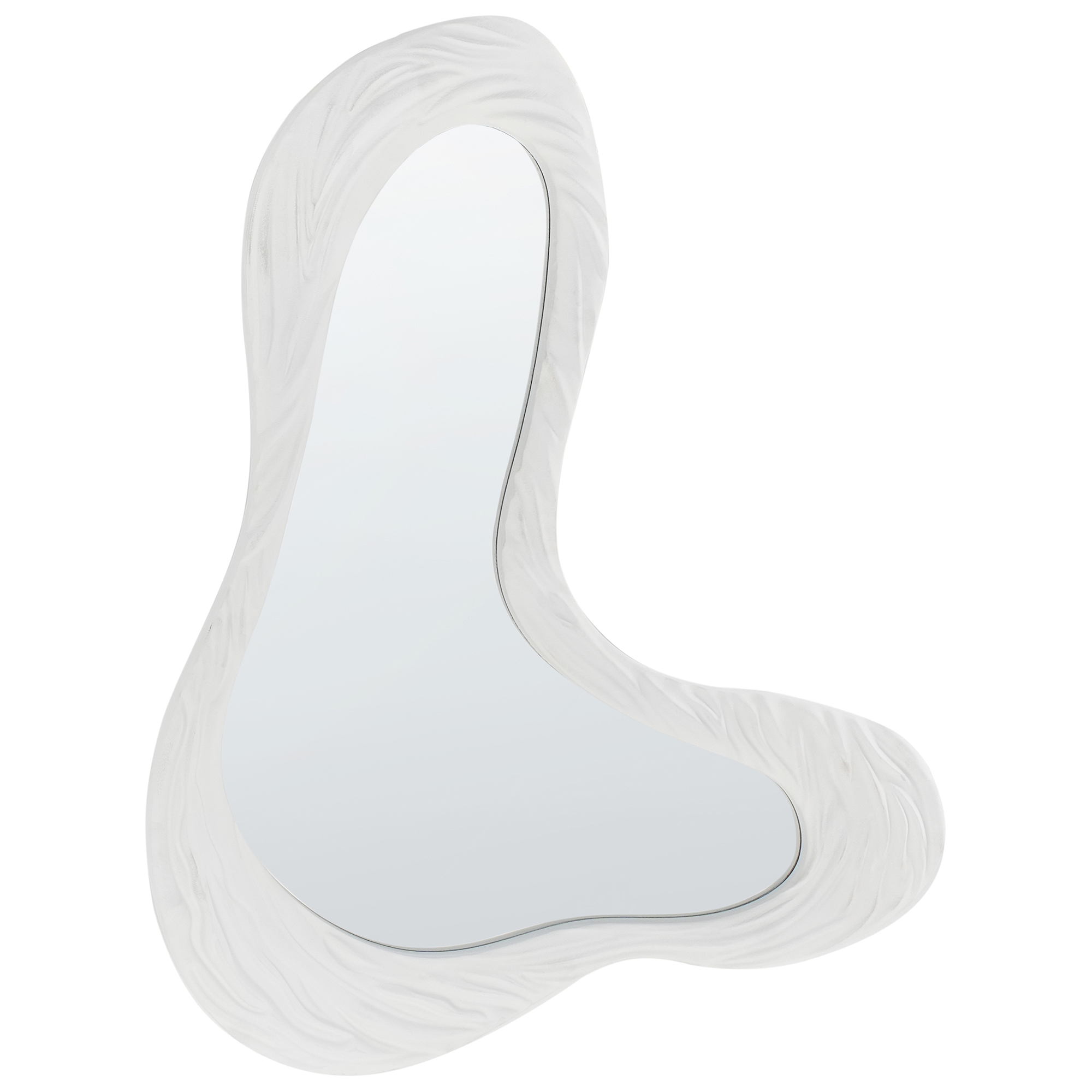 Väggspegel GUICLAN 61 cm 83 cm Vit