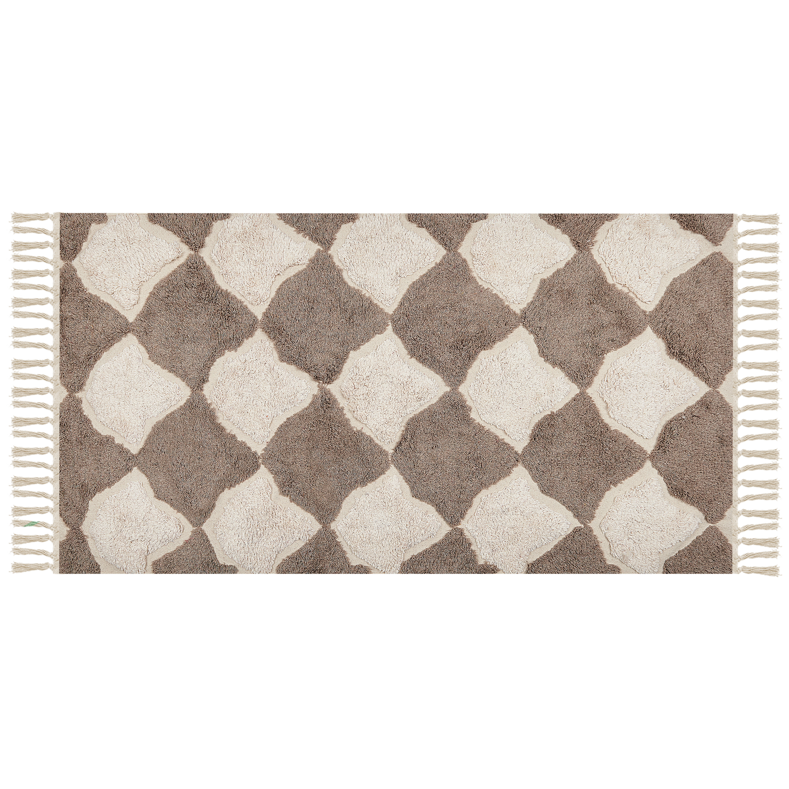 Matta SINOP Beige 80 x 150 cm Bomull