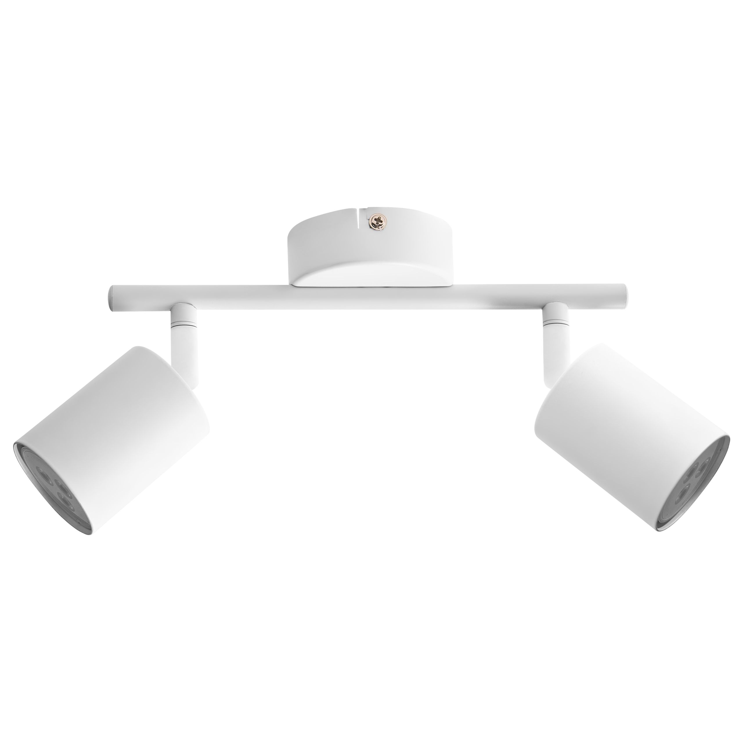 Spotlight med 2 lampor NYANDO Metall Vit