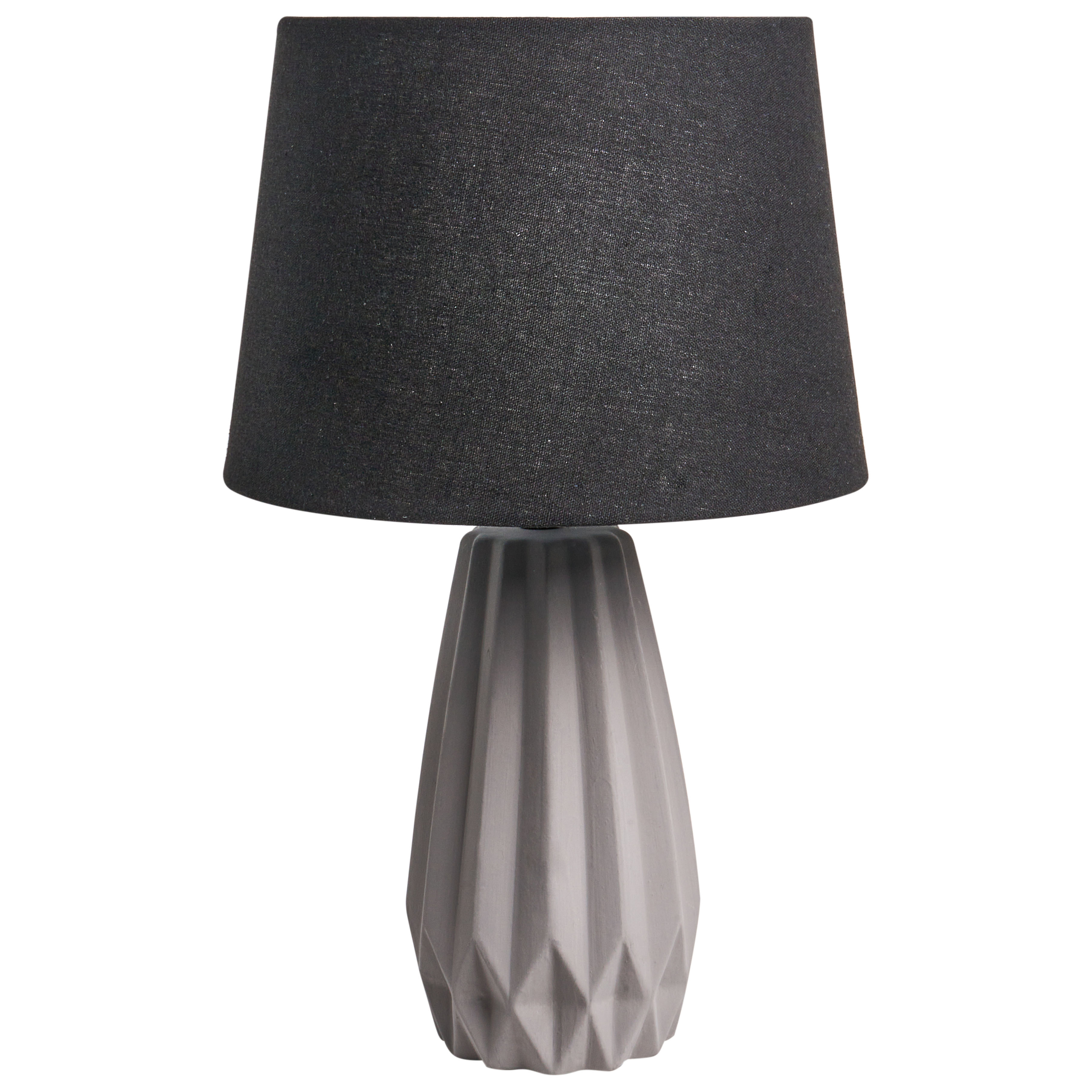 Bordslampa MONTAGUA Keramik Grå