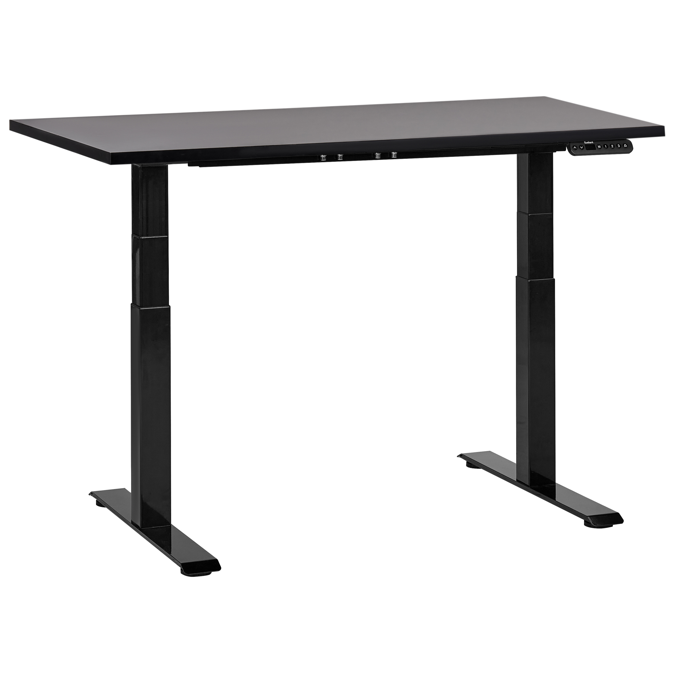 Elektriskt höj- och sänkbart skrivbord DESTINES 120 cm 72 cm Svart
