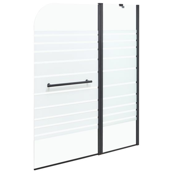 Badkarsskärm TUAPI 1400 x 1000 mm Svart