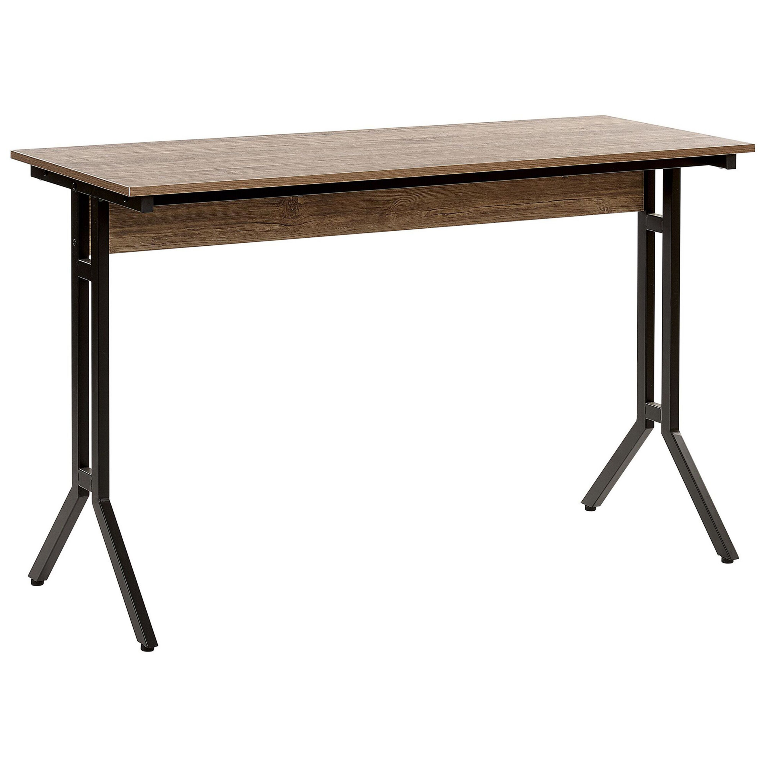 Skrivbord CREEK 120 cm 48 cm Mörkbrun
