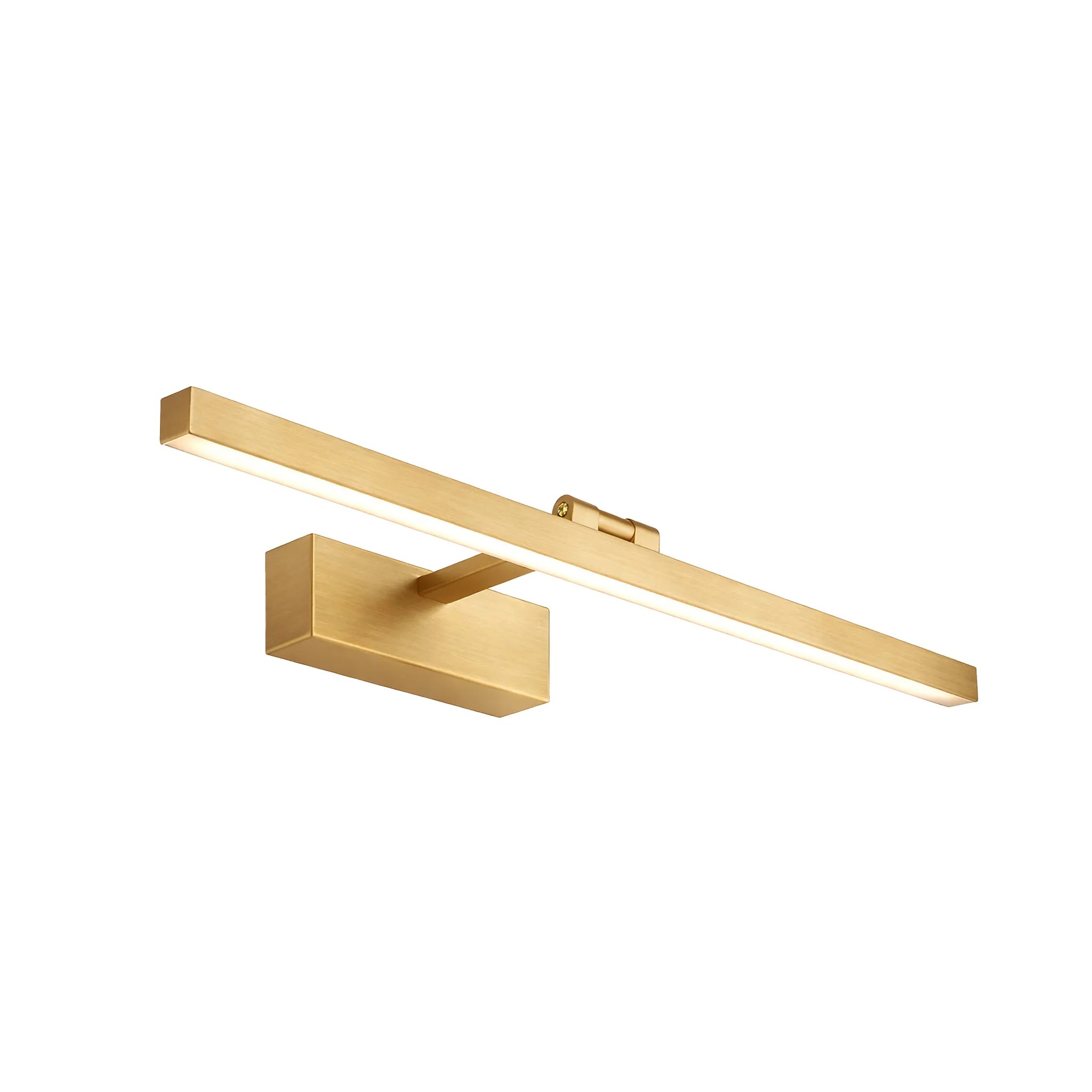 TOOLIGHT vägglampa APP1864-1W 60cm LED Borstat guld 18x18x60cm